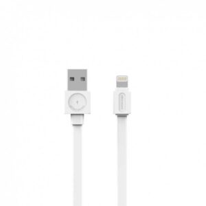 Cablu alimentare sincronizare de date USB - Lightning 1.5m alb Allocacoc