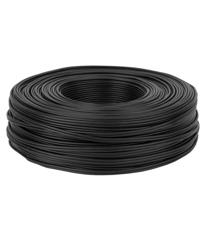 cablu audio 2x rca hq negru 1m cabletech kab0200 1 1