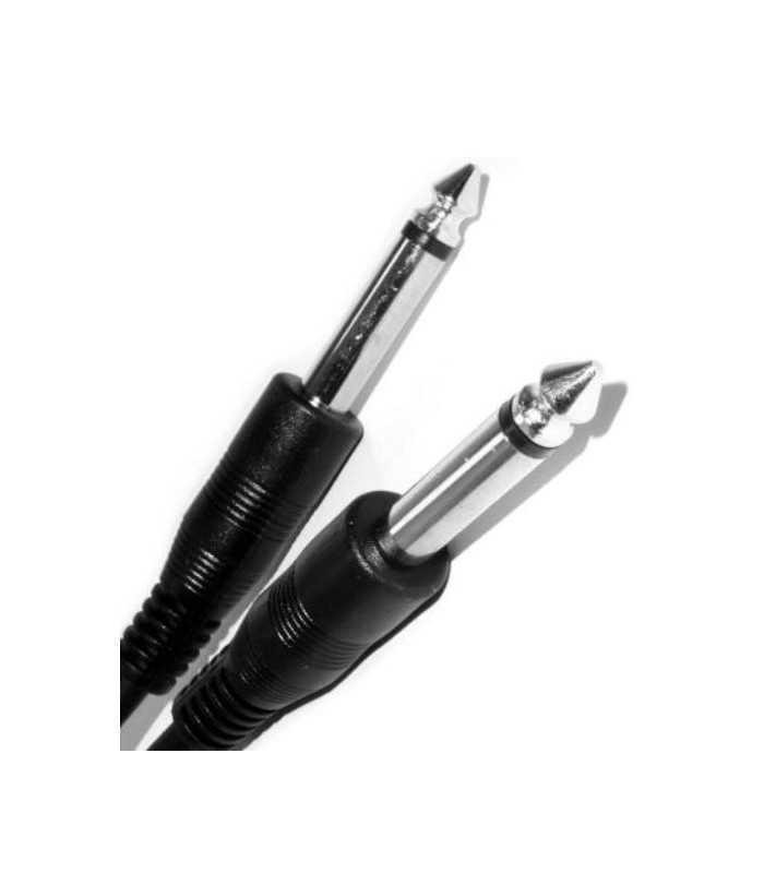 Cablu audio 3m JACK 6.35 mm MONO tata - 6.35 mm MONO tata