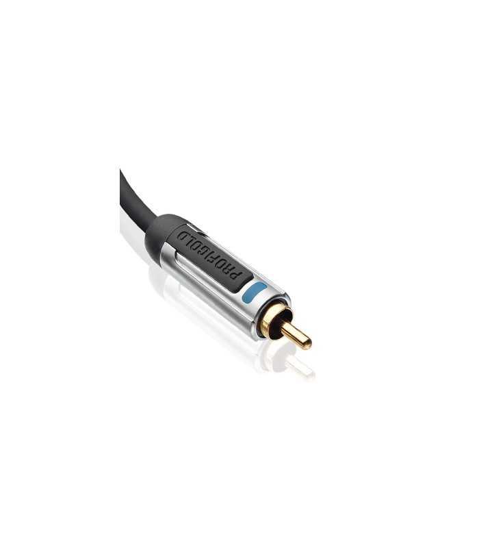 cablu audio de inalta calitate rca tata tata 3m aurit profigold 1