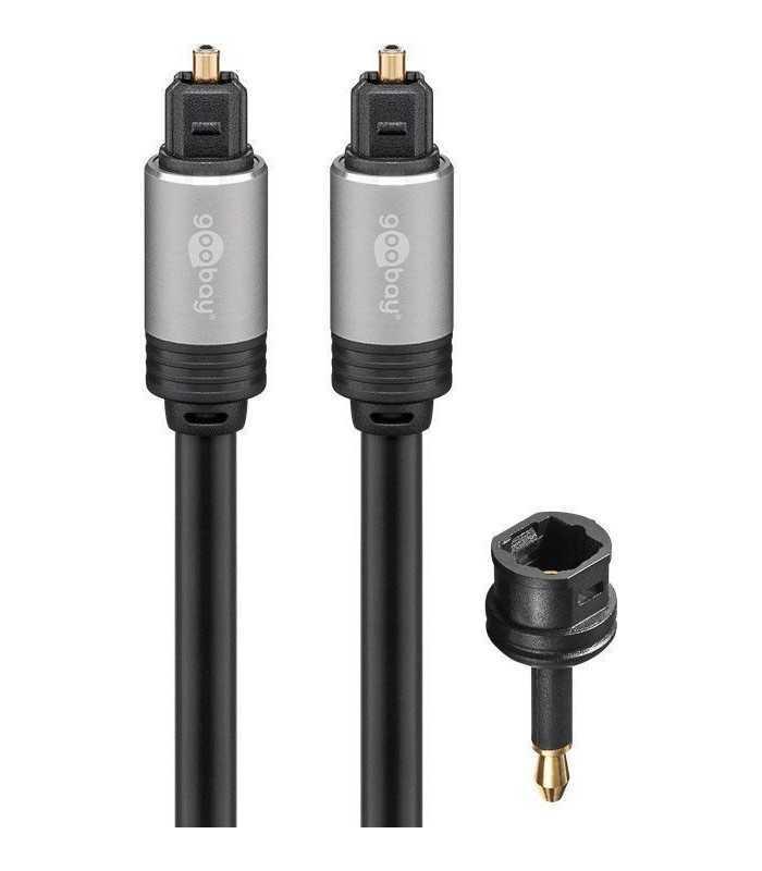 cablu audio digital toslink tata toslink tata 075m goobay plus 1