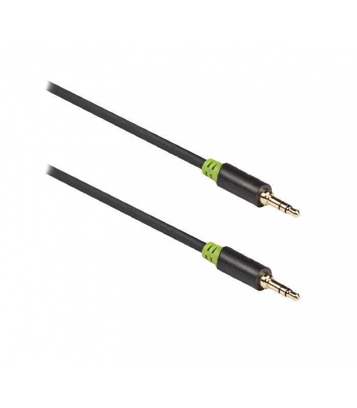 cablu audio ecranat jack stereo 35 mm tata tata 2m gri konig 2