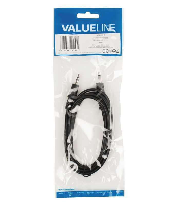 cablu audio jack stereo 35 mm tata jack stereo 35 mm tata 15m valueline 2