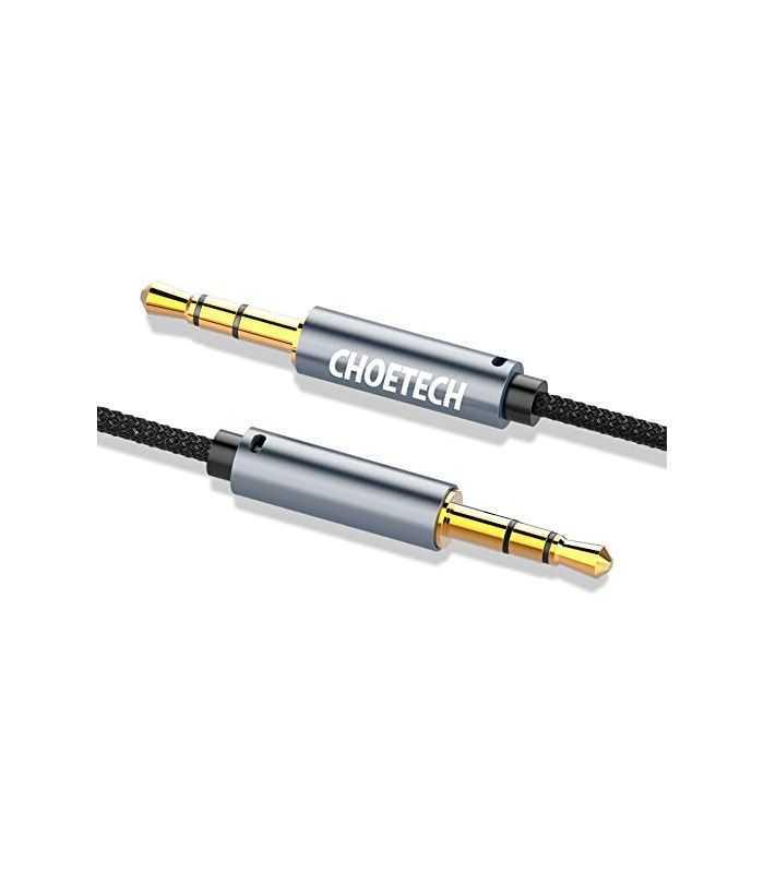 cablu audio jack stereo choetech aux002 35 mm tata 35 mm tata 12m negru 4