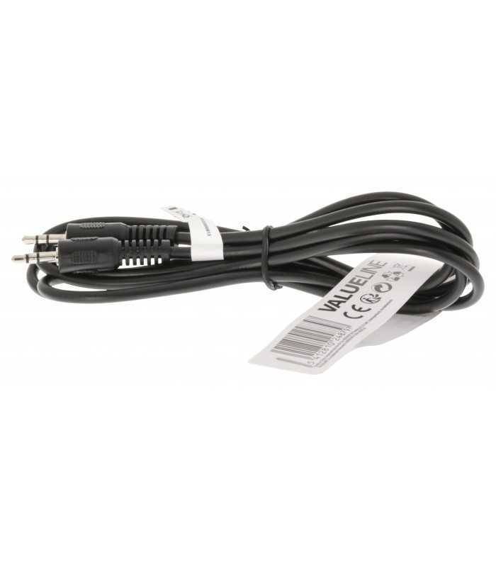 cablu audio stereo 35 mm tata 35 mm tata 15m negru valueline 2