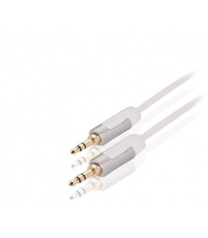 cablu audio stereo jack 35 mm tata 35 mm tata 1m ofc alb profigold 2