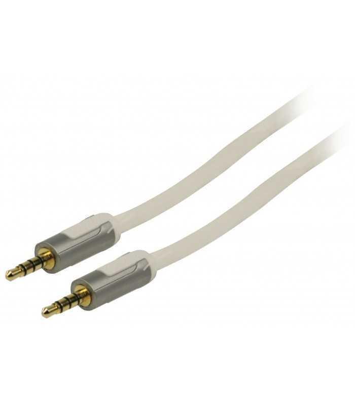 cablu audio stereo jack 35 mm tata tata 2m ofc alb profigold 1