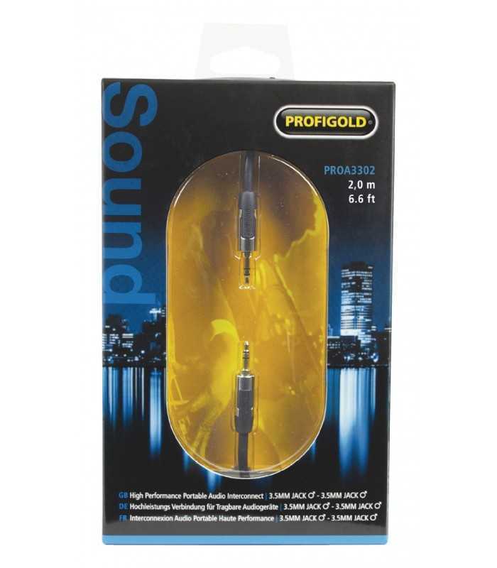 cablu audio stereo jack 35 mm tata tata 2m ofc profigold 4