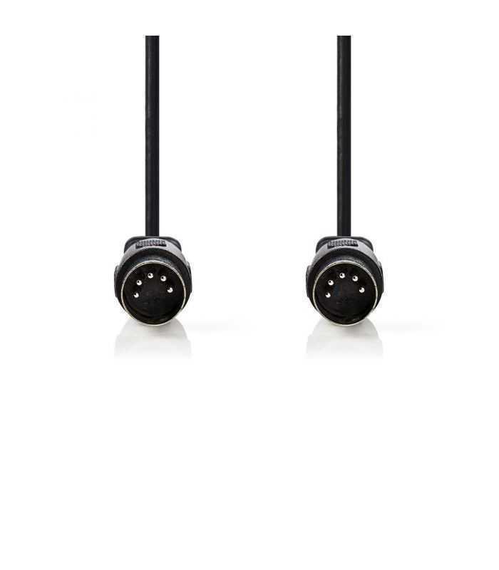 Cablu audio stereo Nedis DIN 5 pini tata - DIN 5 pini tata 3m