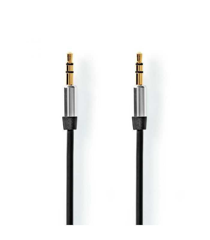 Cablu Audio Stereo Nedis Jack 3.5 mm - 3.5 mm 1m negru
