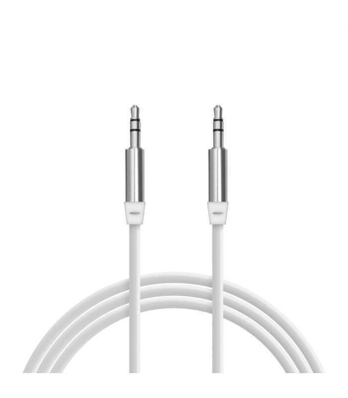 cablu auxiliar jack 35 mm metal tata tata 1m textil delight 2