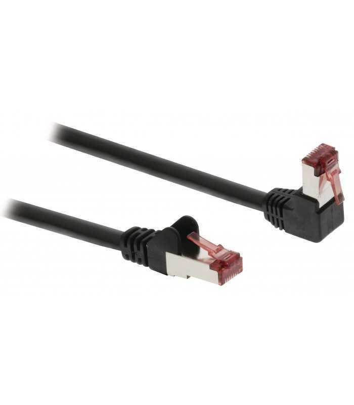Cablu CAT6 SFTP Network Cable RJ45 8P8C tata - RJ45 8P8C tata 3m cupru negru VALUELINE