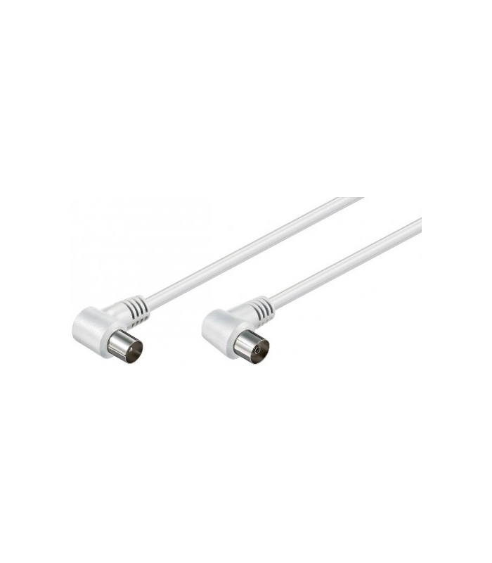 cablu coaxial 90 grade la coaxial 90 grade 5m dublu ecranat goobay 2