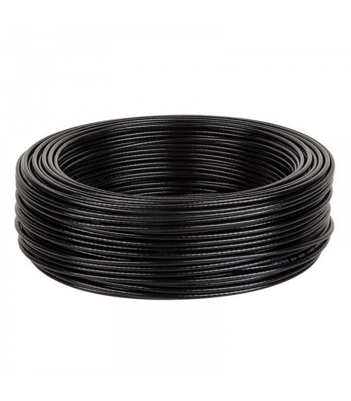 cablu coaxial h155 50 ohm 54mm pvc negru cabletech 1