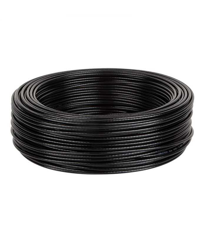 cablu coaxial h155 50 ohm cupru exterior 54mm din pvc 1m cabletech 1