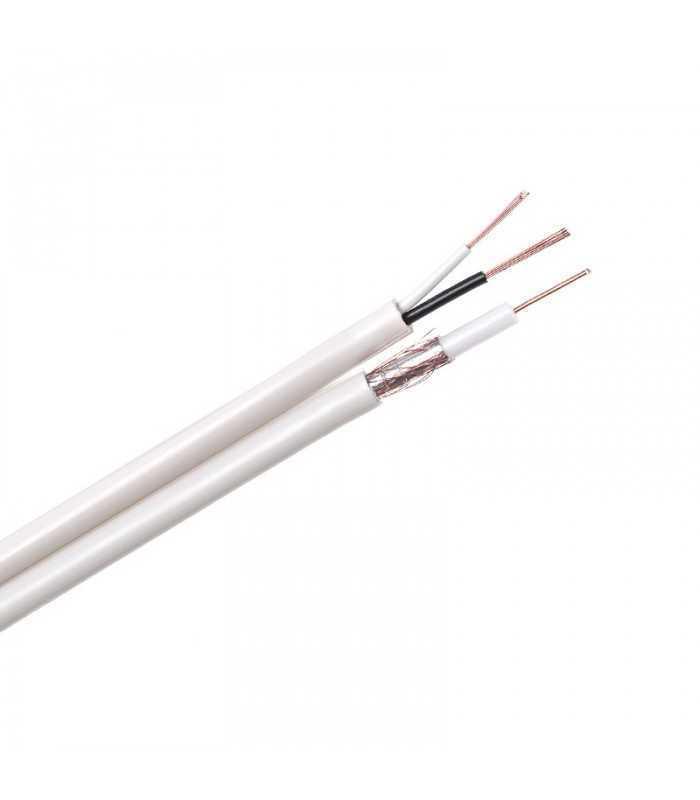 Cablu coaxial RG59 si 2x0.5mm Cabletech