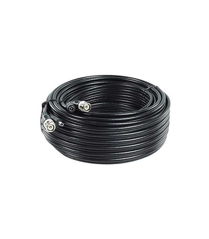 cablu coaxial securitate rg59 20m cu alimentare cu mufe bnc dc 1