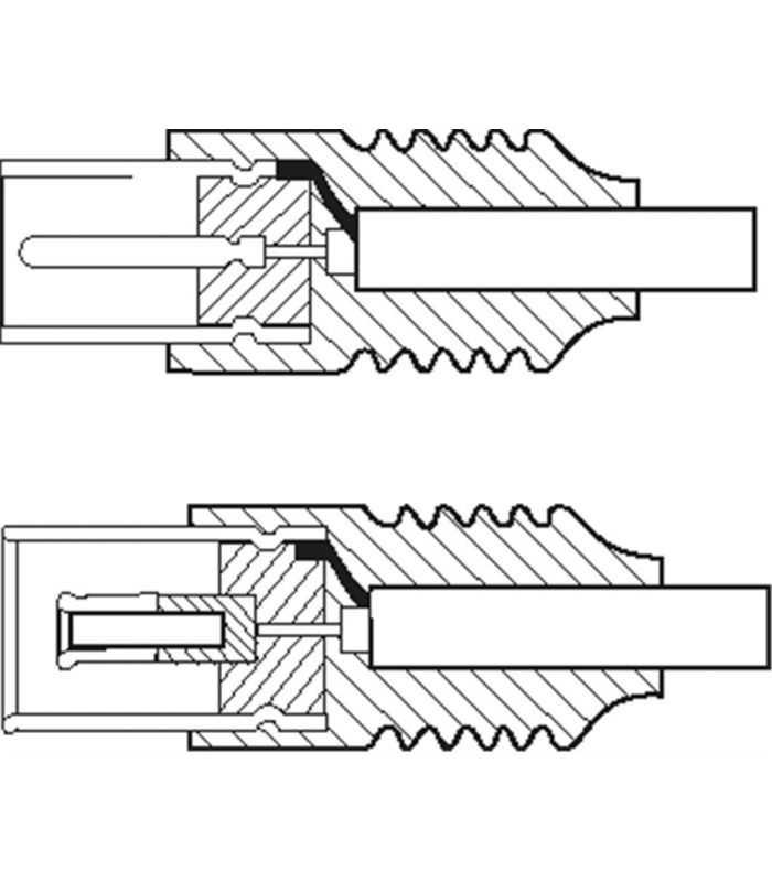 Cablu Coaxial Tv Antena 70db Dublu Ecranat Mama Tata 05m 11509 Goobay