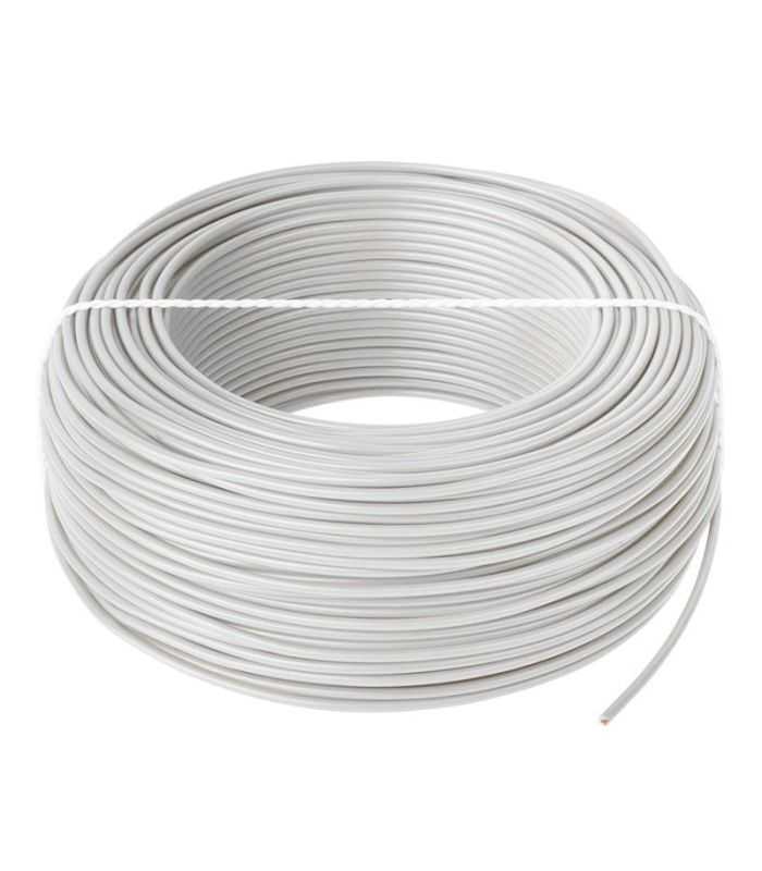 Cablu conductor flexibil LGY 1x1.5mm2 cupru multifilar H05V-K alb KAB0875 Elektrokabel