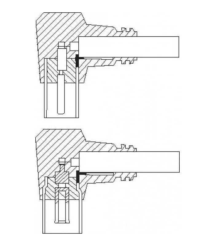 cablu conexiune antena 5m negru conector cotit goobay 1