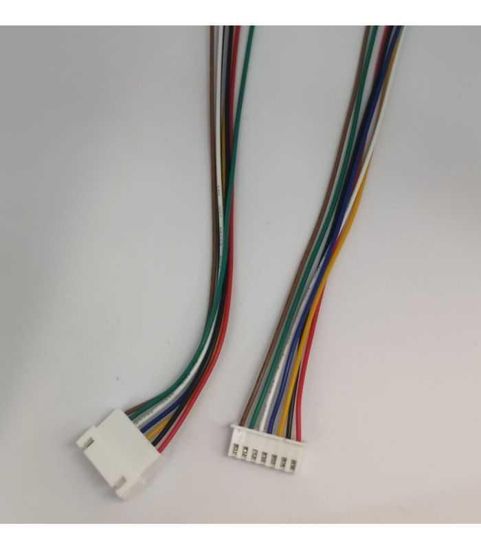 Cablu cu conectori 7pini pas 2.54 mm mama si tata cu fire set 2buc