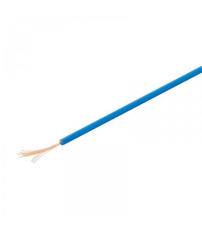 Cablu cupru multifilar izolat 10m albastru 1x0.14mm Goobay
