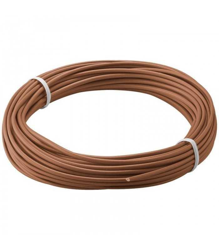 cablu cupru multifilar izolat 10m maro 1x014mm goobay 1