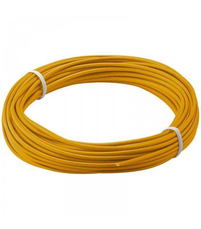cablu cupru multifilar izolat 10m orange 1x014mm goobay 1