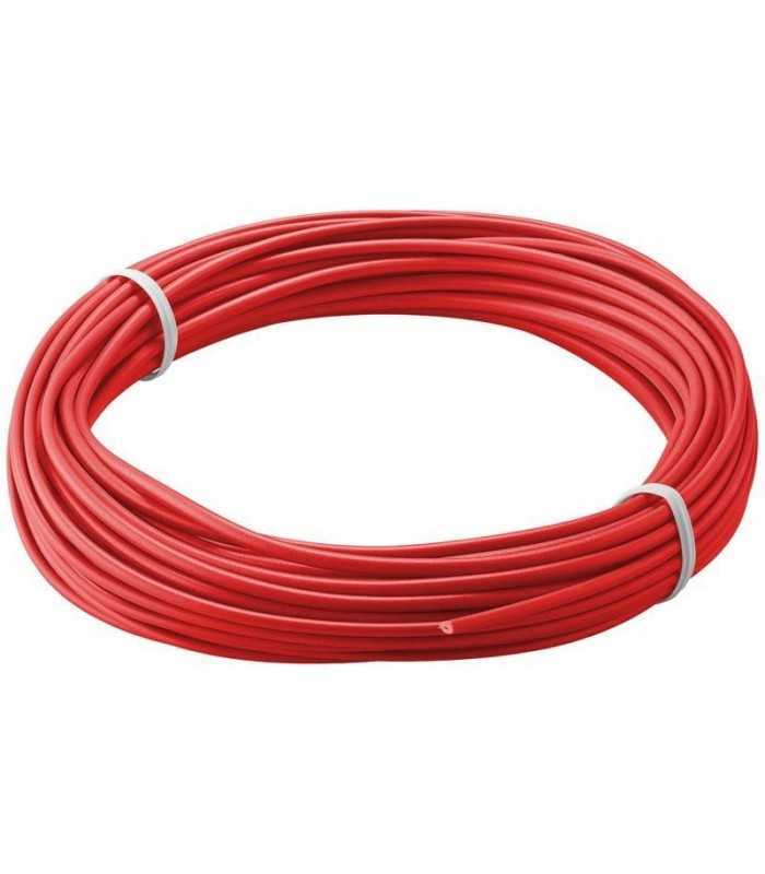cablu cupru multifilar izolat 10m rosu 1x014mm goobay 1