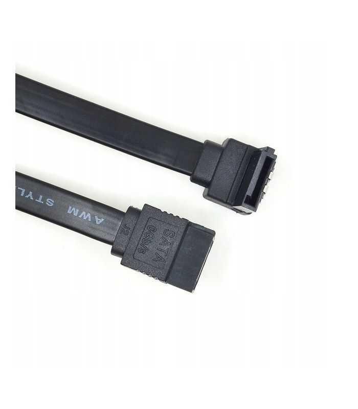 cablu date 6gb s sata 3 sata 3 90 grade 50cm negru gigabyte 12cf1 2sat1b 02r 1