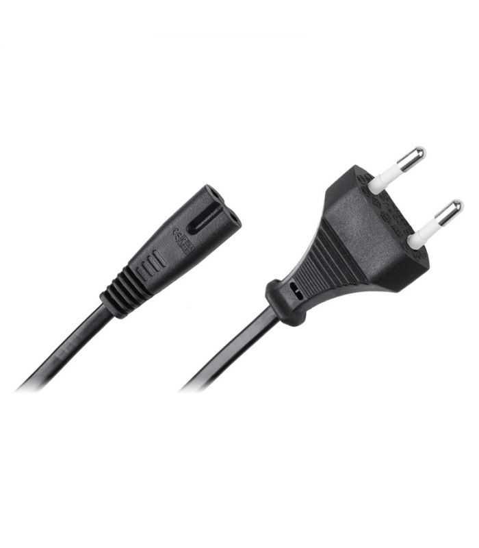 Cablu De Alimentare 2 Pini Euro 09m 25a 250v Ac Negru