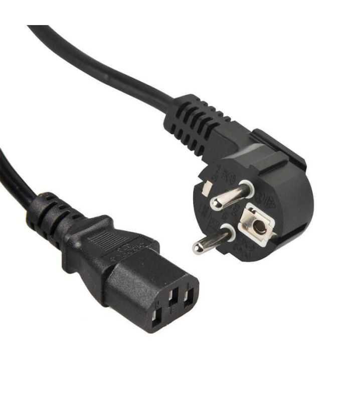 Cablu De Alimentare Pc 18m Tata 90 La Mama 3x075mm2 Negru