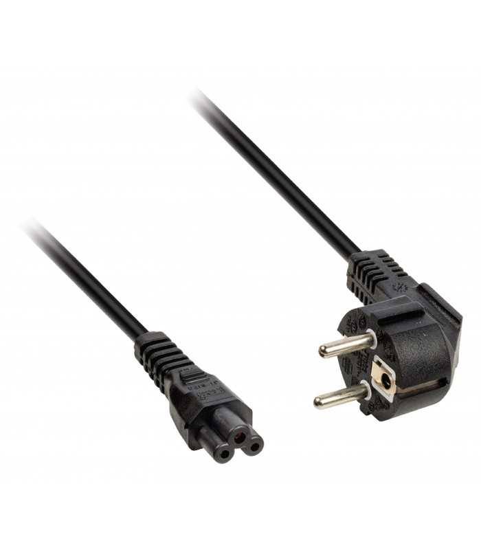 cablu de alimentare schuko unghi 90 grade tata iec 320 c5 2m cupru valueline 1