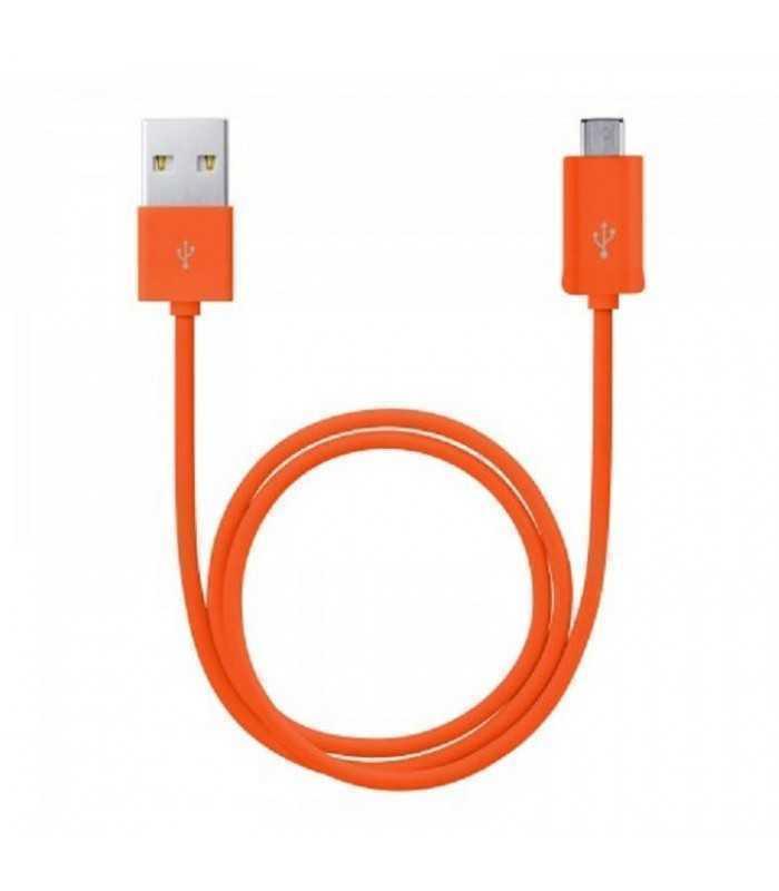 cablu de date micro usb invelis material plastic diferite culori 1m delight 2
