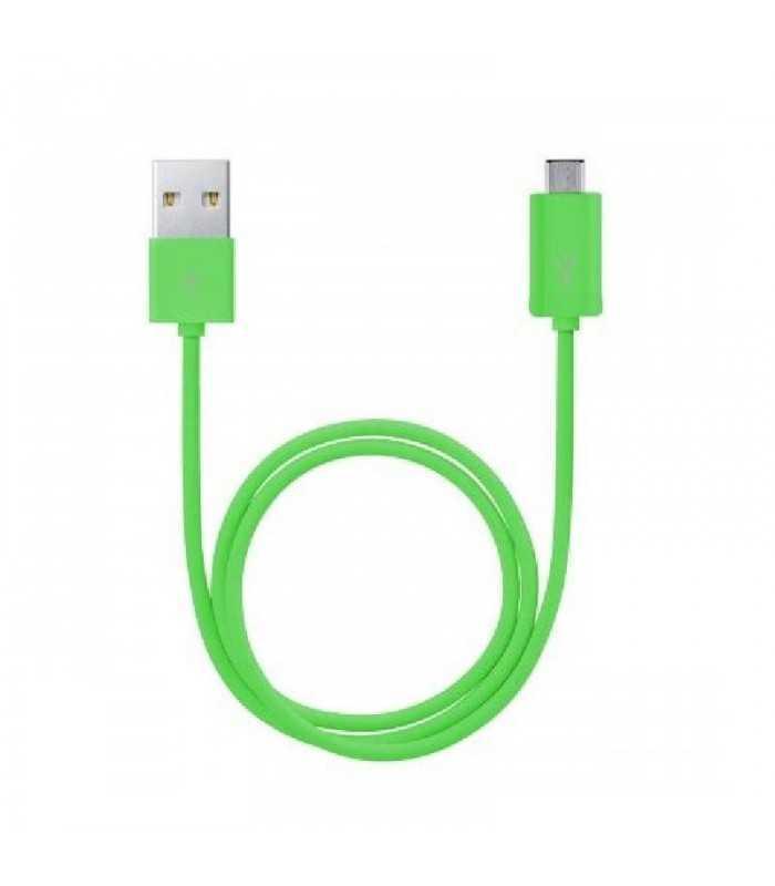 cablu de date micro usb invelis material plastic diferite culori 1m delight 4