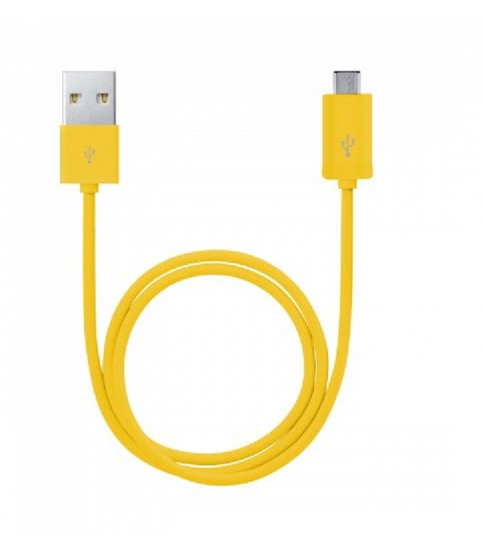 cablu de date micro usb invelis material plastic diferite culori 1m delight 5