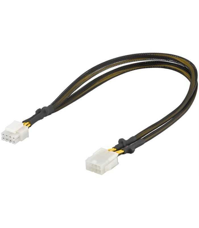 Cablu de extensie alimentare placa de baza 8 pini EPS tata-mama 0.44m Goobay