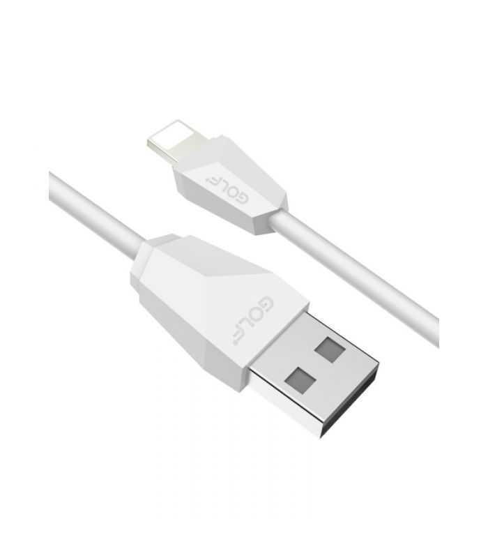 Cablu de incarcare USB Golf Diamond 2IN1 27I iPhone MICRO USB Alb