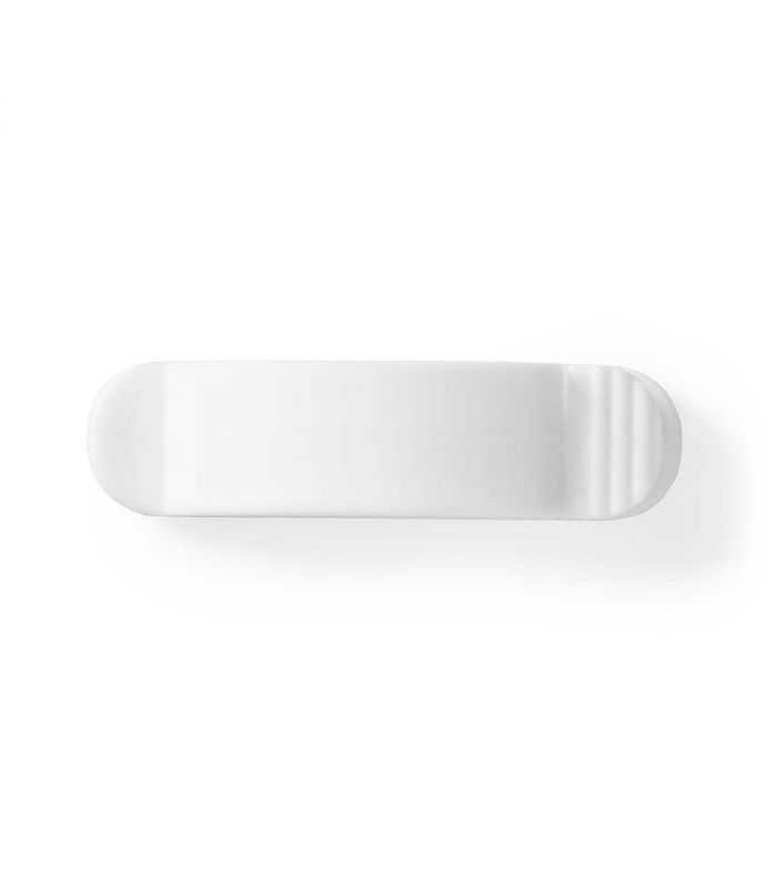 Cablu De Management Cu Blocare Clip 3buc 3 Sloturi Pentru Cablu Max 75 Mm Alb Nedis