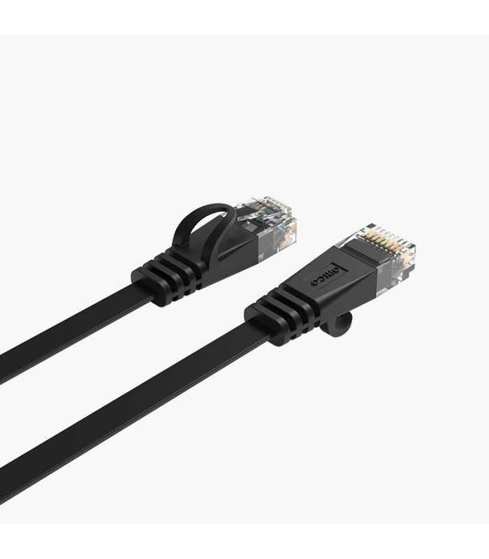 cablu de retea cat6 5m plat negru orico pug c6b 2