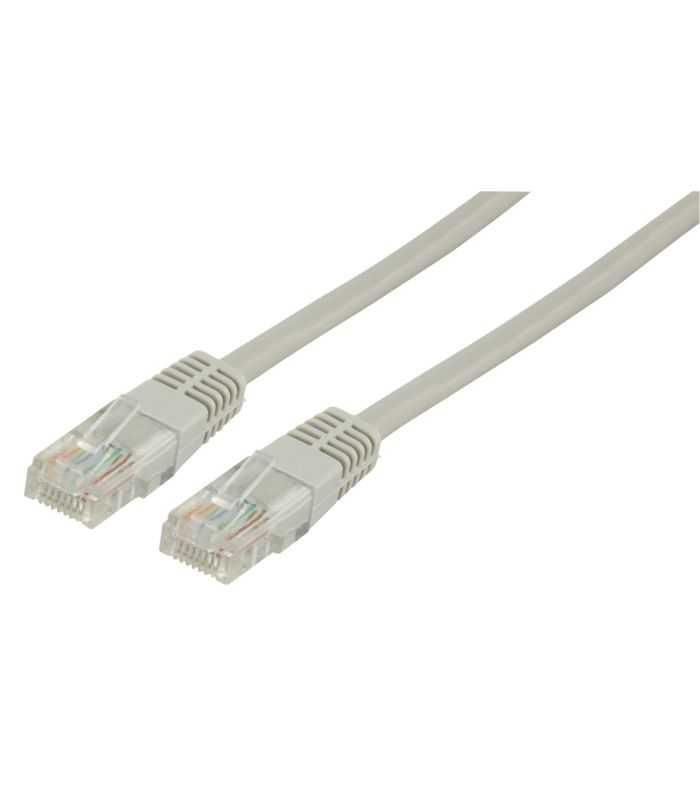 Cablu de retea UTP Well Cat5e patch cord RJ45 5m gri UTP-0008-5GY-WL