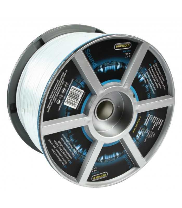 cablu difuzor 2x25 mm alb ofc cupru profesional profigold pgc7259 4