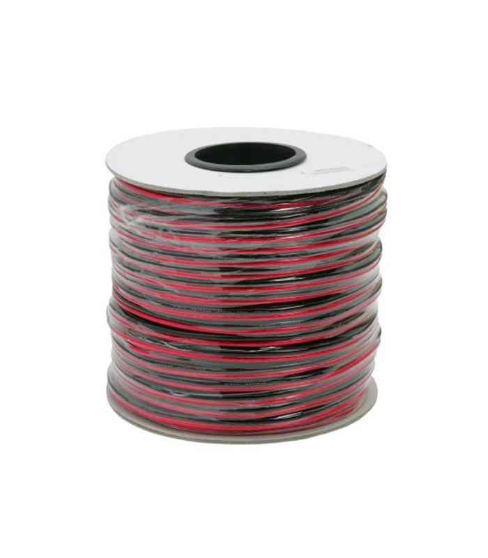 cablu difuzor 2x25mm ofc cca rosu negru transparent 1m nexus 20025 1