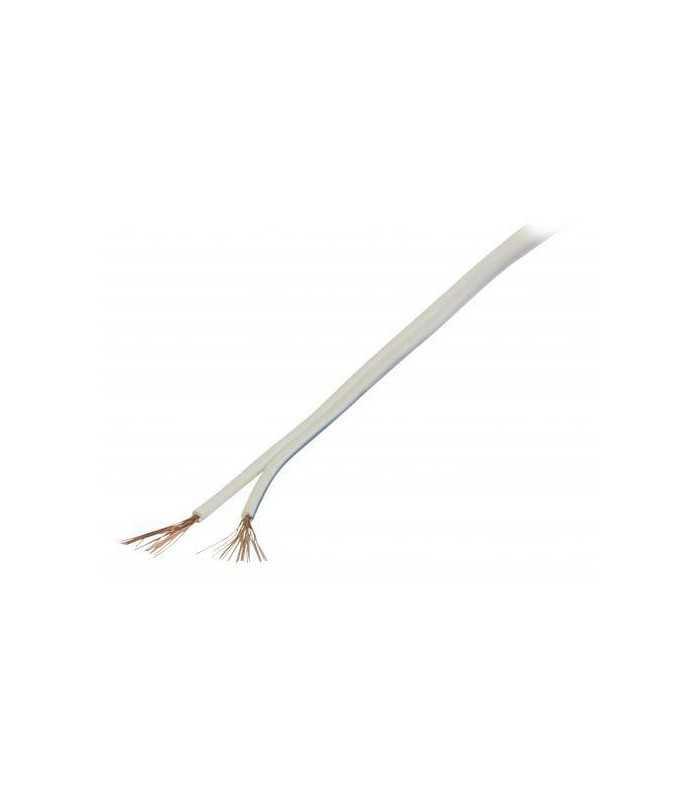 Cablu difuzor alb 2x 0.35mm CCA Well LSP-CCA0.35WE-100-WL
