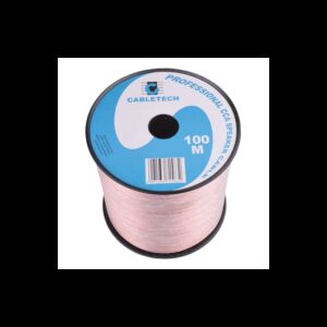 Cablu difuzor CCA 2x1.50mm transparent Cabletech KAB0358