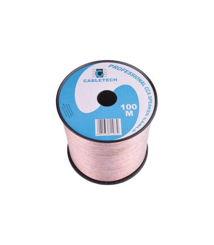 Cablu difuzor CCA 2x1.50mm transparent Cabletech KAB0358