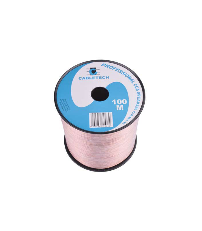 Cablu difuzor CCA 2x2.50mm transparent Cabletech KAB0360