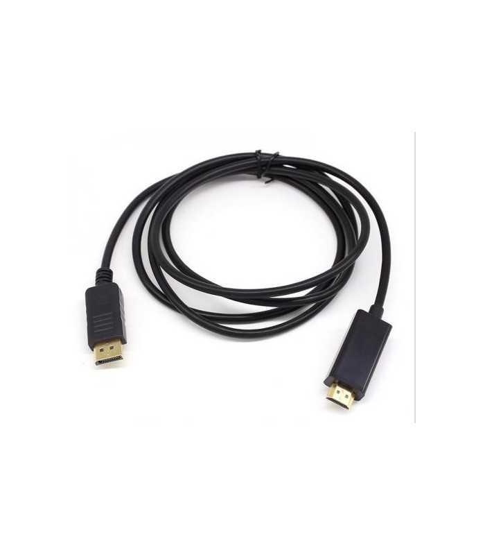 Cablu DisplayPort - HDMI 2m 1080p Well 1 Cablu DisplayPort - HDMI 2m 1080p Well