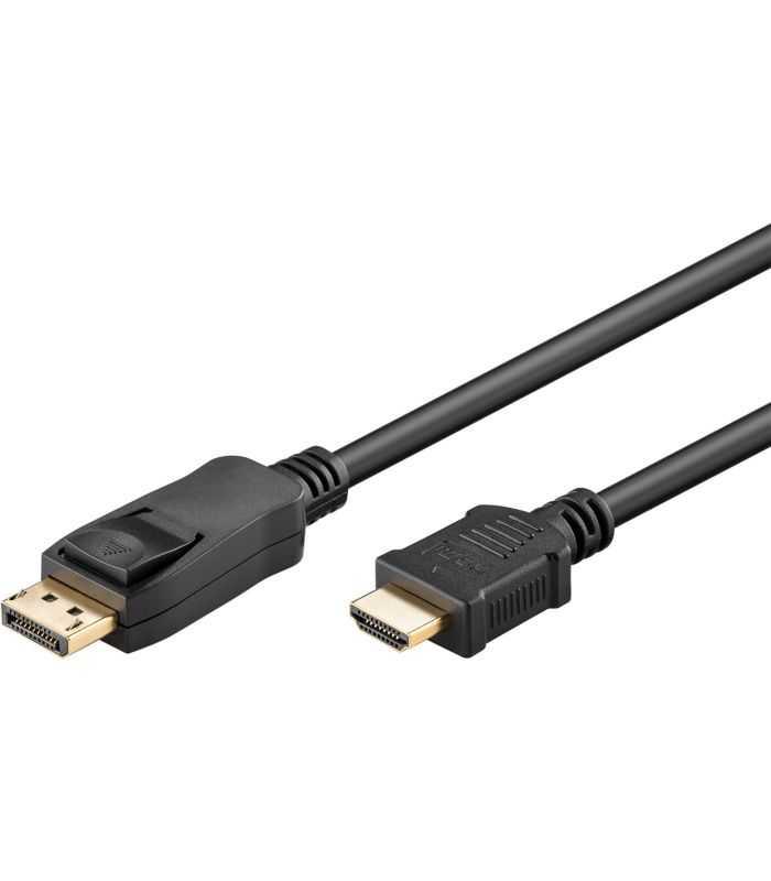 Cablu DisplayPort v1.2 - HDMI v1.4 3m 4K/30Hz Goobay 64837