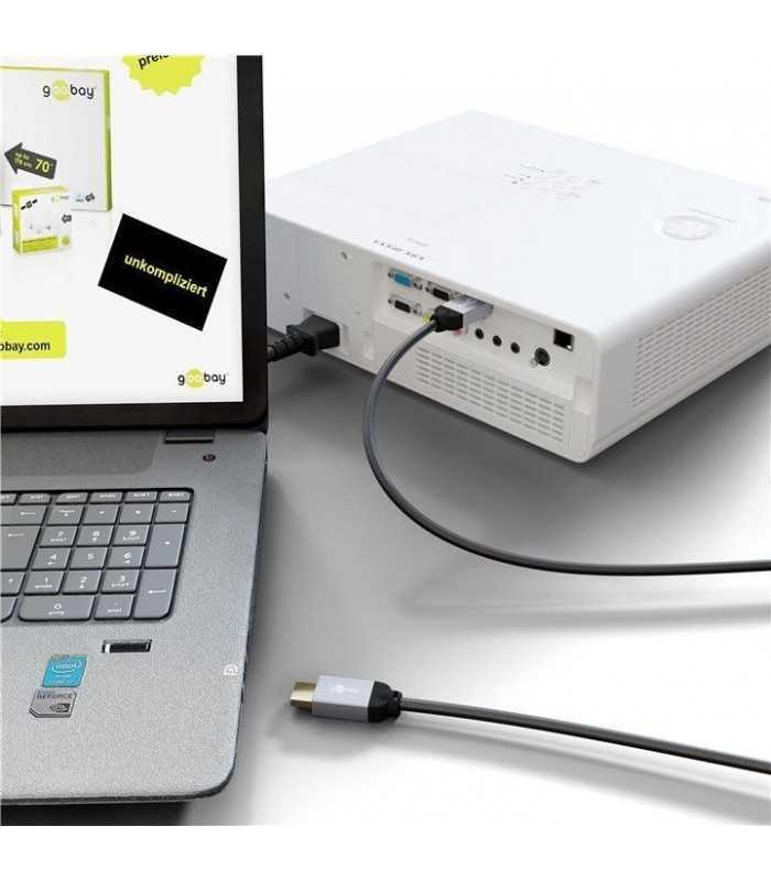 cablu displayport v12 hdmi v20 5m 3d ultra hd 4k 50 60hz 2160p goobay plus 4